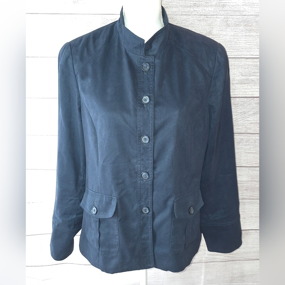 Coldwater Creek Button Front Jacket Size 16